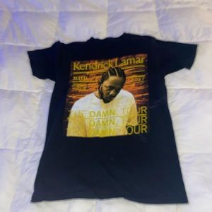 Kendrick Lamar 2017 tour graphic shirt